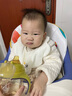 babycare 学饮吸管杯婴儿6个月+ 重力球鸭嘴吸管杯耐摔防漏宝宝儿童水杯 【双杯盖含背带 -PPSU】蒙因蓝 实拍图
