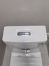 欧帝奴（OUDINU）节水防臭漩涡虹吸式大冲力连体式坐便器小户型卫生间抽水马桶家用 E【升级款】超漩虹吸式 实拍图