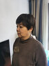 佰丝堂假发女短发中老年人妈妈纹理发发套女真发自然全头套式真人发丝 全手织 深棕色精品网- 短发 可调节 实拍图