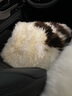 百冉皮毛一体冬季纯羊毛汽车坐垫长毛无靠背座垫真毛车垫单片方垫毛垫 三件套白色 其他车型留言车型(95%车型可用) 实拍图