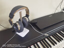 OneOdio头戴式电钢琴电子琴专用6.5头有线监听耳机吉他音响效果器电架子鼓声卡通用长线3.5mm Pro 10灰金【赠耳机支架】 实拍图