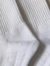 FitonTon4双装毛巾袜子男夏季纯棉袜子中筒运动袜篮球袜纯色百搭白色袜子 晒单实拍图