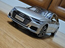 跃纪生（YUEJISHENG）原厂一汽大众新款 1:18 A6合金模型2019车模 仿真车模汽车模型 2019款 奥迪A6L 白金色 实拍图