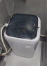 海尔（Haier）婴儿洗衣机3KG 迷你波轮洗衣机全自动 儿童洗衣机内衣洗衣机 精华洗95℃烫洗 以旧换新XQBM30-R586 实拍图
