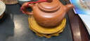 淳意 实木茶垫木杯垫茶道紫砂壶垫碗垫隔热垫杯托功夫茶具配件 两个圆型 实拍图