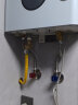 史密斯（A.O.SMITH）佳尼特 16升燃气热水器 不锈钢换热器包8年 防一氧化碳中毒 多彩恒温 JSQ31-TCB2 迷雾蓝 实拍图