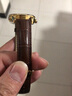 兵宏【销量9万+】适用表带真皮男士手表带男款蝴蝶扣1853天梭表带浪琴卡西欧dw阿玛尼罗西尼力洛克夏季 棕皮棕线【金色自动蝴蝶扣】 16mm 实拍图