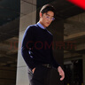雅戈尔（YOUNGOR）【全羊毛】秋冬男士保暖商务休闲圆领毛衣VYQW639994FYA 藏青 XL 实拍图