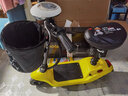 比威特 小海豚电动车迷你电动滑板车小型成人男女折叠锂电池代步休闲车 黄色 24V无刷品牌电池60-70里+礼品 实拍图