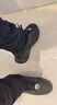 斯凯奇（Skechers）父亲节礼物|男鞋夏季商务休闲皮鞋流行正装鞋软底缓震舒皮鞋 黑色/BLK 42 实拍图