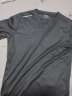 真维斯户外运动速干T短袖T恤男2025夏季冰丝体恤吸湿篮球跑步训练服健身上衣男 单件灰色 2XL 体重130-145斤 实拍图