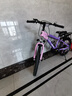 永久儿童自行车6-10-15岁以上中大童变速减震山地车单车赛车男女孩 十刀-粉紫【减震碟刹/整车发货】 20寸7速【适合130-155cm】 实拍图