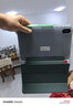 依斯卡 适用2023款荣耀 V7pro/v8 11英寸保护套 平板电脑内置笔槽休眠支架气囊防摔保护壳 YPB460-暗夜绿 实拍图