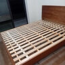 南宜胡桃木实木床双人床现代中式简约经济型高箱储物床卧室家具8518 抽屉床+环保全棕薄垫 【普通橡胶木款】1.8*2.0米 实拍图