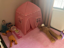 正灿帐篷儿童室内男女孩公主屋家用小房子城堡户外游戏宝宝过家家玩具 樱粉（不含礼包） 实拍图