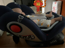 贝贝卡西 汽车用儿童安全座椅0-12岁母婴儿可坐可躺360度旋转isofix硬接 飞机蓝【至尊款】360°旋转 可坐可躺360°旋转 实拍图
