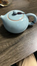 祥业song杯子汝窑茶壶陶瓷功夫茶具石瓢壶汝瓷套装大号过滤家用小单壶 汝窑泊彩西施壶单壶 175ml 实拍图