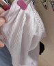 全棉时代女士内裤女纯棉性感蕾丝低腰三角裤 白色+裸粉色+浅灰紫160 实拍图