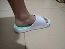匹克态极拖鞋男鞋夏季外穿运动拖鞋篮球防滑凉拖女款户外沙滩鞋涉水鞋 【男款】撞色-大白/浅绿 45 实拍图