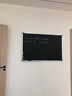 齐富黑板家用教学可擦写儿童磁性小画板教师粉笔写字板学生学习广告牌店铺餐饮展示牌板商用培训定制 [加厚银框]80*120CM挂式黑板 实拍图