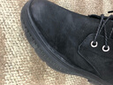 W3000【头层牛皮】男鞋秋季潮鞋新款休闲高帮百搭中帮马丁靴短靴子棉鞋 955-1棉鞋款 39 (245mm) 实拍图