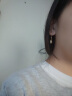 缔晶和田玉耳环母亲节礼物送妈妈925银耳钉走心饰品老婆耳坠时尚耳饰 实拍图