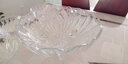 弗莱文茨（Flavinmci） 欧式精致水晶玻璃果盘家用客厅店用零食盘干果盘北欧风格糖果盘 308蓝色（果斗） 实拍图