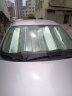 卡饰社（CarSetCity）高反光汽车遮阳挡遮阳伞遮阳板车窗遮阳帘前挡遮阳防晒罩 银色 实拍图