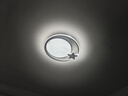 四季沐歌（MICOE）照明客厅卧室吸顶灯具套餐led后现代北欧白色奶油风大气简约中山 54瓦三色φ40CM-流星 实拍图