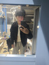 马登工装美式空中MA1飞行员夹克军事风短款外套复古棒球服男潮秋上衣 黑色MA1+米白长T M 实拍图