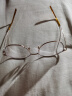 精工(SEIKO)眼镜框男女款全框钛材远近视配镜光学镜架HC2023 01 52mm金色 实拍图