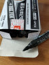金万年记号笔油性粗头 物流黑色大头笔 箱头专用单头笔-黑色(10支装)G-0932-001 实拍图