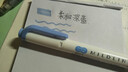 ZEBRA日本斑马荧光笔柔和双头重点标记笔WKT7彩色记号笔套装手账笔学生银光笔日系文具 单支深蓝色MDB 实拍图