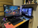 华硕（ASUS）TUF GAMING TR120 雷光 机箱风扇 ARGB风扇/PWM温控调速/双层LED阵列/28mm厚扇 白色正叶/1只装 实拍图