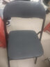 华恺之星 折叠椅 家用电脑椅办公椅凳培训会议椅靠背椅子XK1030黑色 实拍图