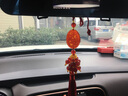 恒禹轩 汽车挂件车内挂饰红玛瑙出入平安吊饰车上平安符后视镜装饰品貔貅吊坠男女士小车用品 吉祥平安 新款 实拍图