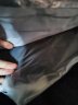 南极人冰丝男士睡衣男夏季短袖长裤仿真丝绸衬衫式家居服开衫纯蓝2XL 晒单实拍图