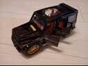 1:24奔驰大G合金模型车1:32 G63越野车模型摆件男孩生日七夕礼物 中号AMG G63 亮光黑盒装 实拍图
