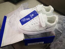 回力童鞋儿童板鞋2026春季新款男童运动鞋子女童学生百搭休闲透气鞋子 白白色 -W0110 36 实拍图