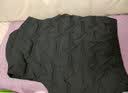 JEEP羽绒服男轻薄马甲男装保暖无袖白鸭绒外套上衣 黑色 2XL  实拍图
