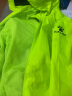 KELME/卡尔美运动风雨衣男女情侣防风衣防雨连帽足球训练外套 荧光绿 M/170 实拍图
