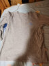 恒源祥儿童秋衣秋裤男童女童纯棉中领圆领青少年秋冬季全棉保暖内衣套装 男童中领布鲁灰 175 身高165-170体重95-105斤 实拍图
