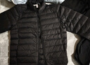 网易严选新品90鸭绒轻薄羽绒服保暖0压感防泼水蓄热抗菌外套男羽绒内胆 25升级A款-水墨黑（立领） M 实拍图