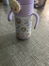 迪士尼（Disney）儿童保温杯婴儿学饮吸管杯宝宝水杯重力球防喷双把手水壶280ML 实拍图