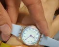 斯沃琪（Swatch）瑞士手表   纯净天蓝  学生小巧清新 开学礼物男女石英表LK396 实拍图