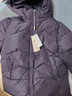 俞兆林（YUZHAOLIN）老年人衣服妈妈装奶奶冬装外套羽绒棉服女加厚妈妈冬装中老年女装 紫色 XL (建议90-105斤） 实拍图