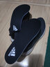 适配A·didas阿·迪达斯运动防臭减震透气原装男女通用吸汗软底鞋垫 黑色（平垫1双装） 43 实拍图