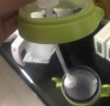 吉田久森配硅胶宽口可么多么奶瓶转变饮水吸嘴一体式鸭嘴吸管配件重力球 鸭嘴+天使手柄绿色 实拍图