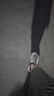 纽凯乐轮胎洞洞鞋女2025新款潮夏季厚底增高防滑时装上班沙滩包头拖凉鞋 卡其 40-41 实拍图