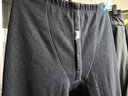 花花公子（PLAYBOY）保暖裤男加厚加绒秋冬修身羊.毛护膝单裤男毛裤男士保暖内衣打底 【加绒加厚 羊.毛护膝】藏青  2XL 【推荐175-185cm140-160斤】 实拍图